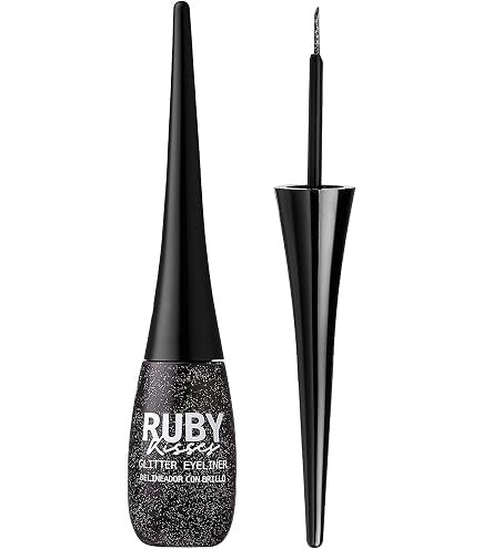 Ruby Kisses Eye Bling Glitter Eyeliner Glitz N' Black - image 1