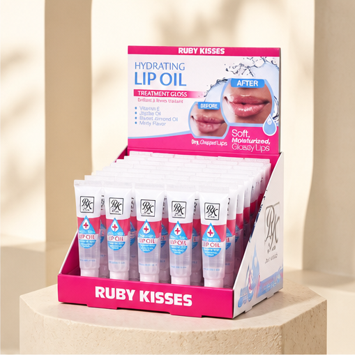 Ruby Kisses Hydrating Lip Oil Display Set (48 PCS) - image 2