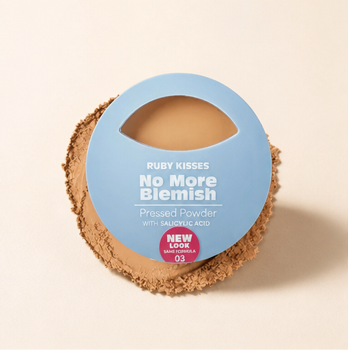 Ruby Kisses No More Blemish Face Powder with Salicylic Acid Korean Mak - image 1