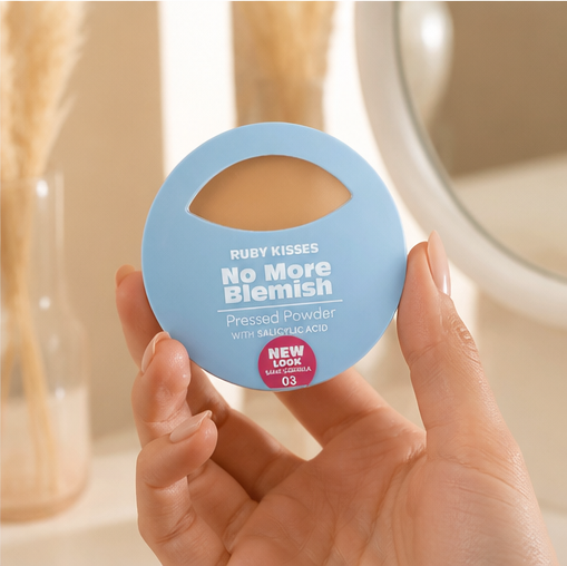 Ruby Kisses No More Blemish Face Powder with Salicylic Acid Korean Mak - image 4
