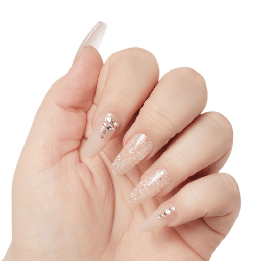 Kiss Gel Fantasy Jelly Press On Glue Nails - Jelly Juice
