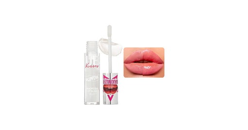 Ruby Kisses Plumping Lip Gloss - Hydrating Voluminous High-Shine Cruelty-Free Lip Plumper Smoothing Instinct Lip Maximizer 4 Colors 0.15 FL Oz. - image 1