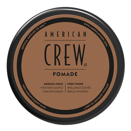 American Crew Men's Medium Hold and High Shine Hair Pomade Gel - 3oz - image 1