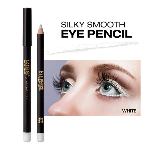KISS NEW YORK Professional Slim Eye Pencil Creamy Soft Eye Liner Smooth Long-Lasting Rich Eyeline Color Natural Eye Makeup Water-Resistant (Pastel - image 1
