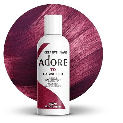 Creative Image Adore Shine Semi-Permanent Color 70 Raging Red 118ml - image 1