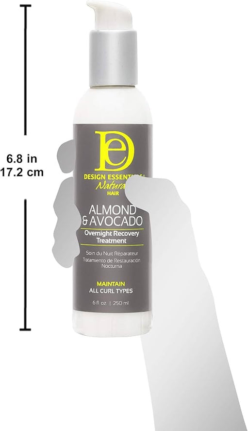 Design Essentials Natural Almond & Avocado Overnight Recovery Treatment, 6 Fl Oz - image 1