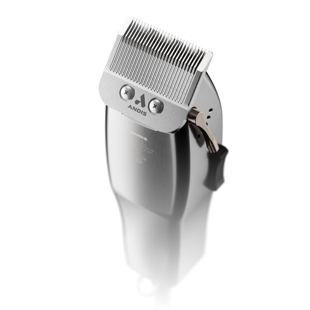 Andis 01815 Professional Master Adjustable Blade Hair Trimmer, Carbon Steel T-Blade - Silver - image 1