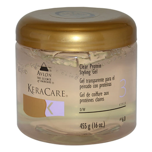 KeraCare Protein Styling Gel Clear 16oz - image 1