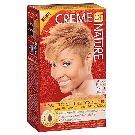 Crème of Nature Exotic Shine Colour Honey Blonde 10.0 - image 1