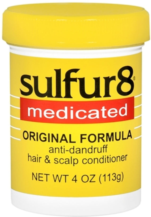 Sulfur8 Medicated Moisturizing Dandruff Relief Deep Conditioner 4 Oz - image 1
