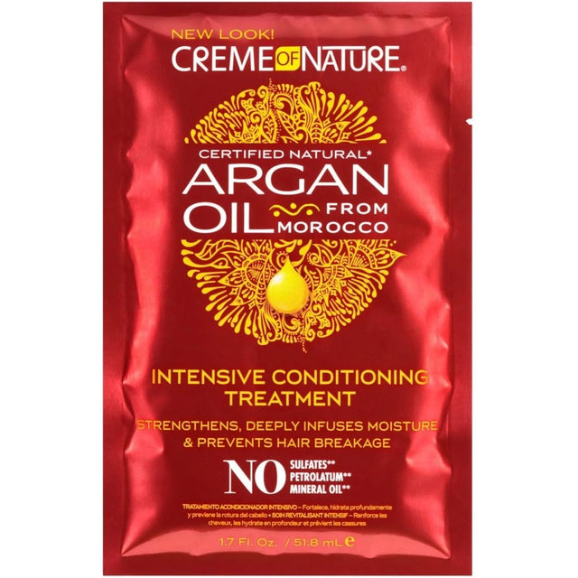Creme of Nature Argan Oil Intensive Conditioning Treatment, 1.75 OZ - image 1