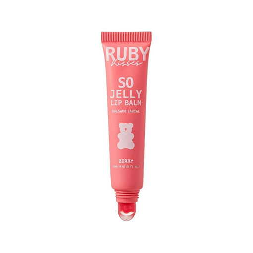 Ruby Kisses So Jelly Tinted Lip Balm, Hydrate & Non-Sticky Nourishing Lip Gloss Treatment, Glossy Finish, Hydrating Balm Buildable Customize Tint (Ber - image 1