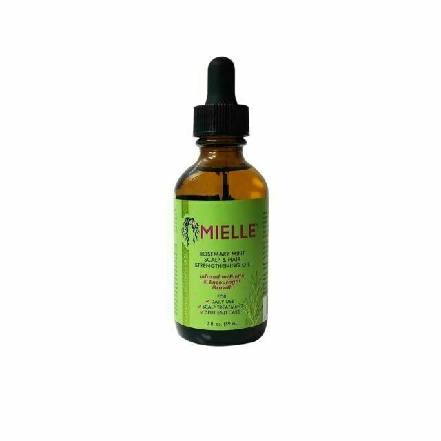 Mielle Rosemary Mint Scalp & Hair Strengthening Oil, 2 OZ - image 1