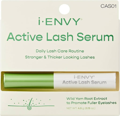 I-ENVY Cluster Palette Active Lash Serum Daily Lash Care for Stronger & Thicker Lashes Wild Yam Root Extract for Hair Loss Prevention Botanical Ing - image 1