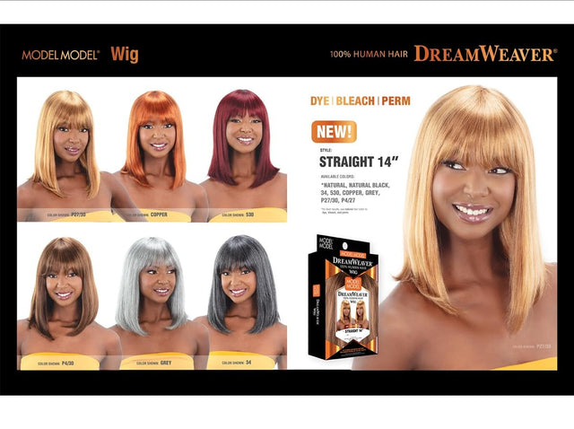 Model Model dreamweaver human hair wig - image 1