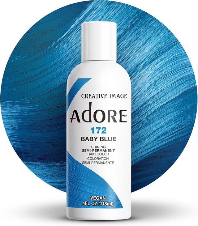 Creative Image Adore Shine Semi-Permanent Color 172 Baby Blue 118ml - image 1
