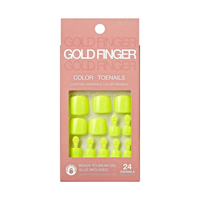 GOLD FINGER TOENAILS - image 1