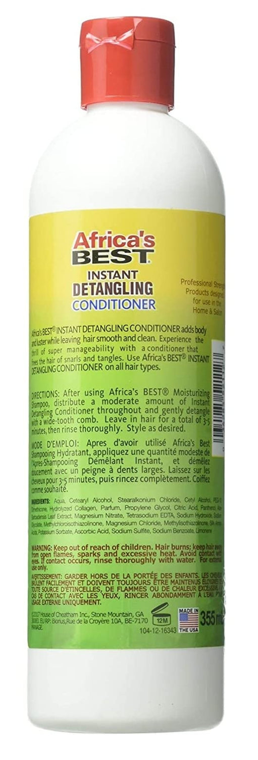Africa S Best Instant Detangling Conditioner 12 Oz - image 1