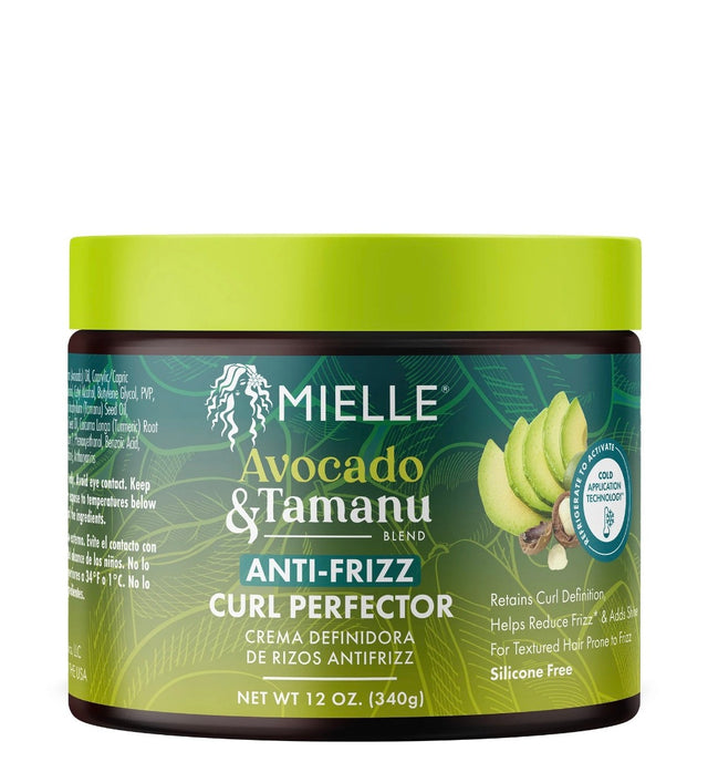 Mielle Avocado & Tamanu Anti-Frizz Curl Perfector, 12 OZ - image 1