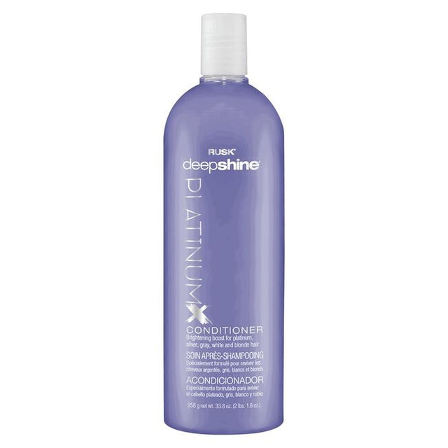 Rusk Deepshine PlatinumX Conditioner 33.8 Oz - image 1