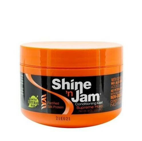 I0139166 8 Oz Shine-N-Jam Supreme Hold Gel - image 1