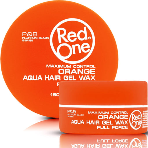 Red One Aqua Hair Gel Wax Orange 150Ml - image 1