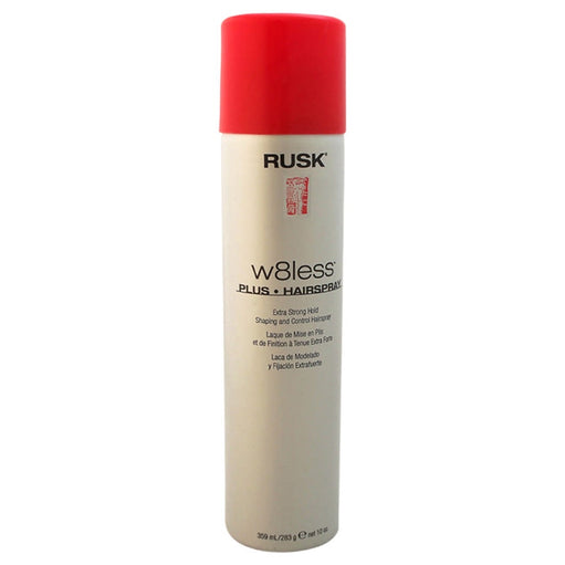 W8less Plus Extra Strong Hold Shaping and Control Hairspray by Rusk for Unisex - 10 Oz Hair Spray - image 1