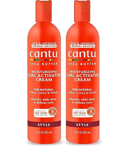 Cantu, Shea Butter, Moisturizing Curl Activator Cream, 3 Fl Oz (89 Ml) - image 1