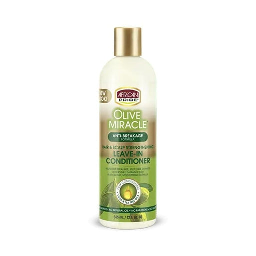 African Pride Olive Miracle Leave-in Conditioner - 12 Fl Oz - image 1