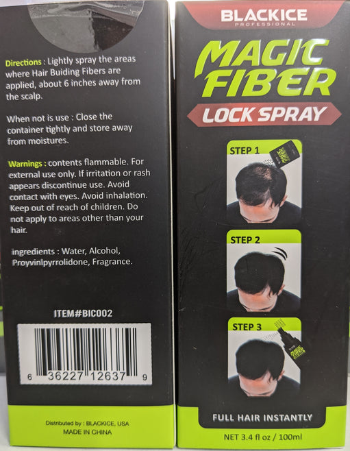 Black Ice Magic Fiber Lock Spray - image 1