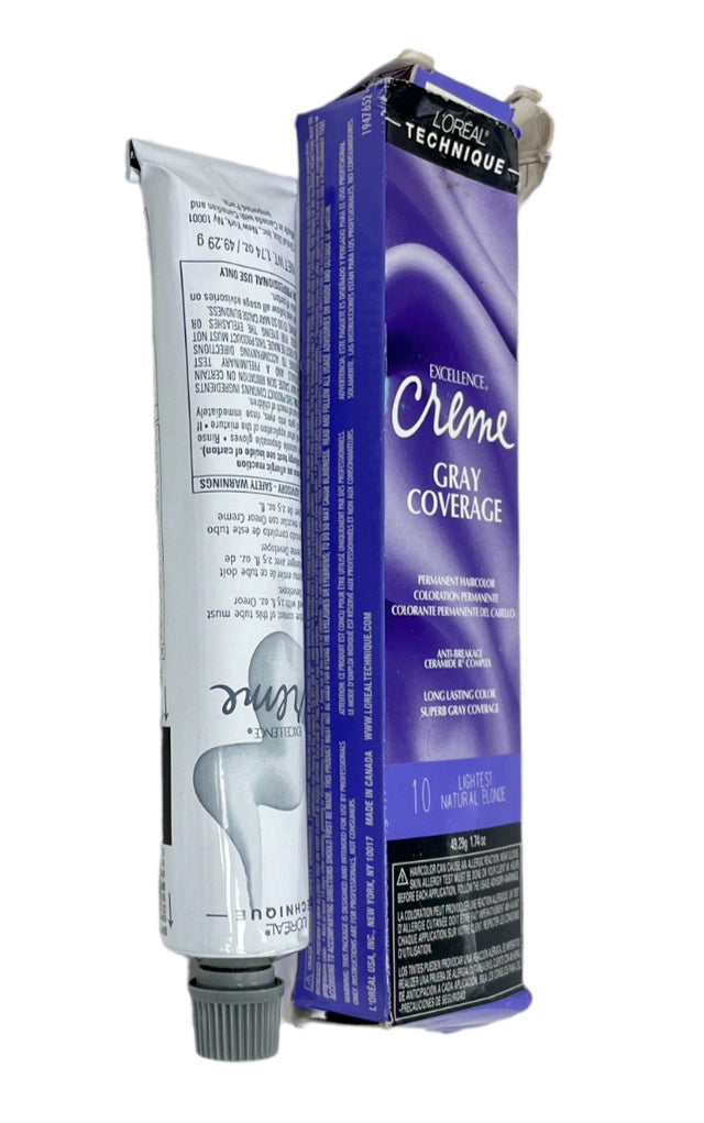 L'or?al Technique Excellence Crme Permanent Hair Color | Long-Lasting Hair Dye | Rich Formula with No-Drip Application | Superb Gray Coverage | for Al - image 1