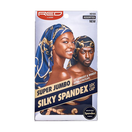 RED SUPER JUMBO SILKY SPANDEX - image 1