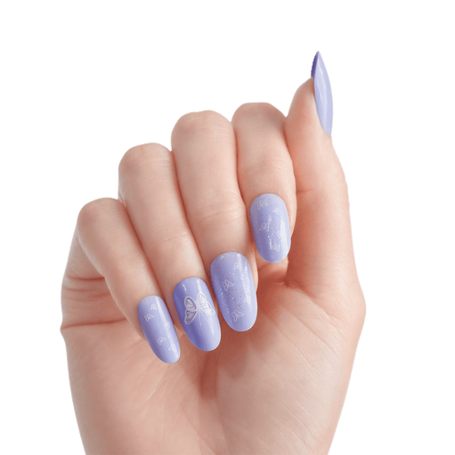 Kiss Gel Fantasy Allure Press On Glue Nails - Waves