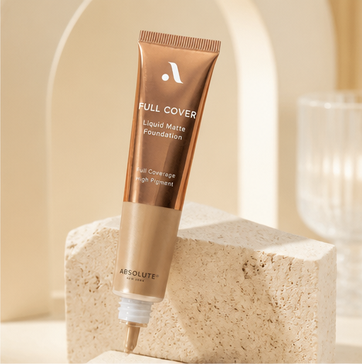 Absolute New York MFFD03 Full Cover Liquid Matte Foundation; Creamy Oil Free Formula with Dropper Tip; Natural Matte Finish - image 2