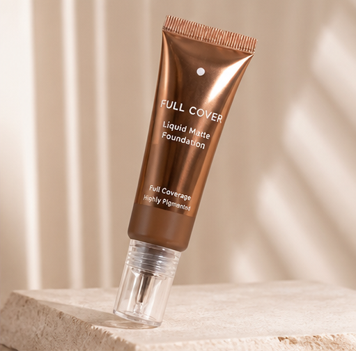 Absolute New York MFFD04 Full Cover Liquid Matte Foundation; Creamy Oil Free Formula with Dropper Tip; Natural Matte Finish - image 2