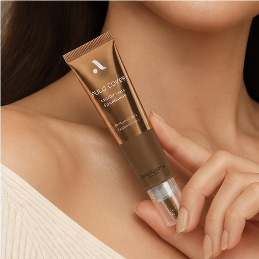 Absolute New York MFFD10 Full Cover Liquid Matte Foundation; Creamy Oil Free Formula with Dropper Tip; Natural Matte Finish - image 4