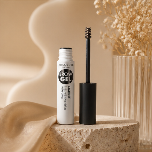 Absolute New York Waterproof Eyebrow Gel for Tinting and Volumizing Eyebrows (MEBG11 Clear) - image 4