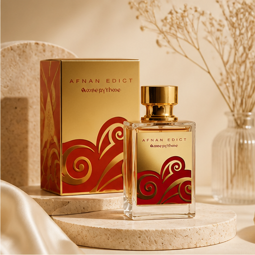 Afnan Edict Amberythme for Women by Afnan Extrait De Parfum Spray (unisex) 2.7 Oz - image 2