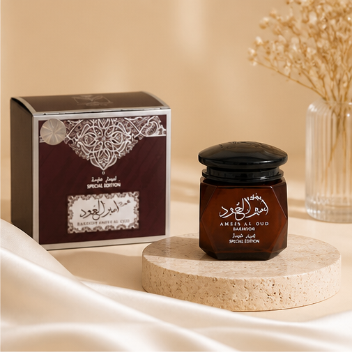 Almas Perfumes Bakhoor Ameer Al Oud Special - Premium Oud Incense for Home, & Office | Long-Lasting Arabic Fragrance - 40g - image 2