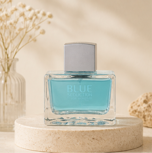 Antonio Banderas Blue Seduction Gift Set for Women-2.7oz EDT + 2.5oz Body Lotion - image 1