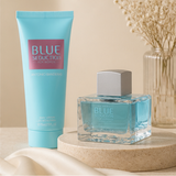 Antonio Banderas Blue Seduction Gift Set for Women-2.7oz EDT + 2.5oz Body Lotion - image 2