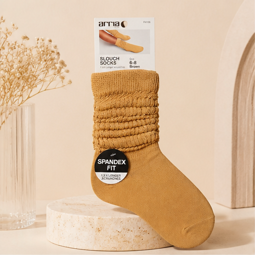 Atria By Kiss Slouch Socks Black - image 1