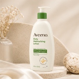 Aveeno - Daily Moisturizer, Body Lotion, For Dry Skin, Prebiotic Oat Fragrance Free, 18 fl. oz (Pack of 1) - image 2