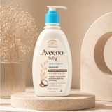 Aveeno Baby Daily Moisture Coconut Oil & Shea Butter Cream, 12 OZ - image 4