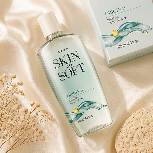 Avon Skin So Soft Original Bath Oil, 16.9 Oz - Jojoba Infused - Luxury Bath Oil - Smoothes Dry Skin Without Irritation - Fresh Scent - image 3