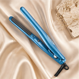 BaBylissPRO Nano Titanium Ultra-Thin Straightening Flat Iron - Blue - 1.5": Heating Time 60 Sec, 450 Max Heat Output, All Hair Types - image 3