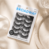 Broadway Eyes Strip False Eyelashes Multipack Fake Eyelashes Natural to Dramatic Look Lash Set 5 Pairs (05) - image 3