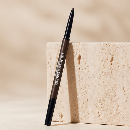 (Deep Dark Brown) Kiss Ny Professional Fine Precision Brow Pencil 0.002oz/0.08g New with Box - image 2