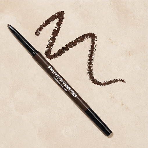 (Deep Dark Brown) Kiss Ny Professional Fine Precision Brow Pencil 0.002oz/0.08g New with Box - image 3