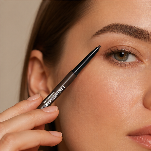 (Deep Dark Brown) Kiss Ny Professional Fine Precision Brow Pencil 0.002oz/0.08g New with Box - image 4
